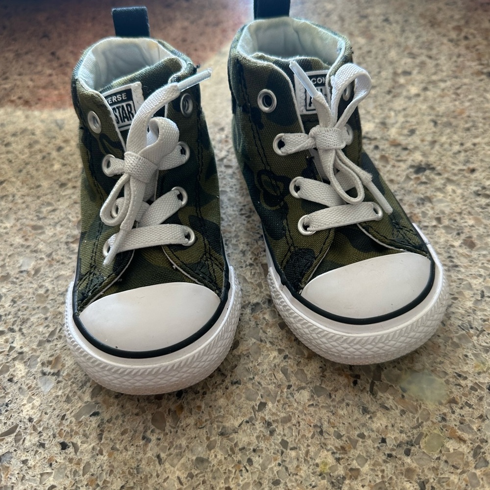 Converse Kids' Green High-Top Sneakers